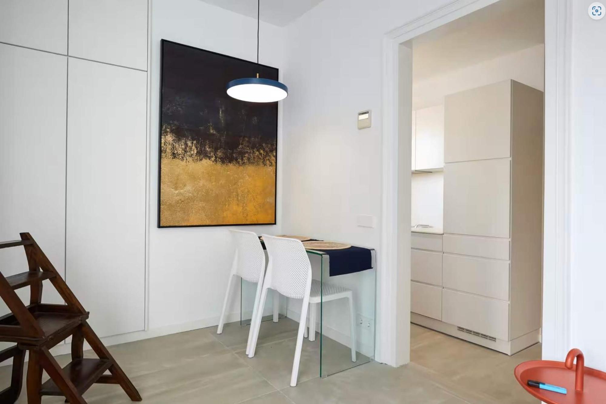 Gran Via Terrace - Central Studio With A Terrace Barcelona Zewnętrze zdjęcie